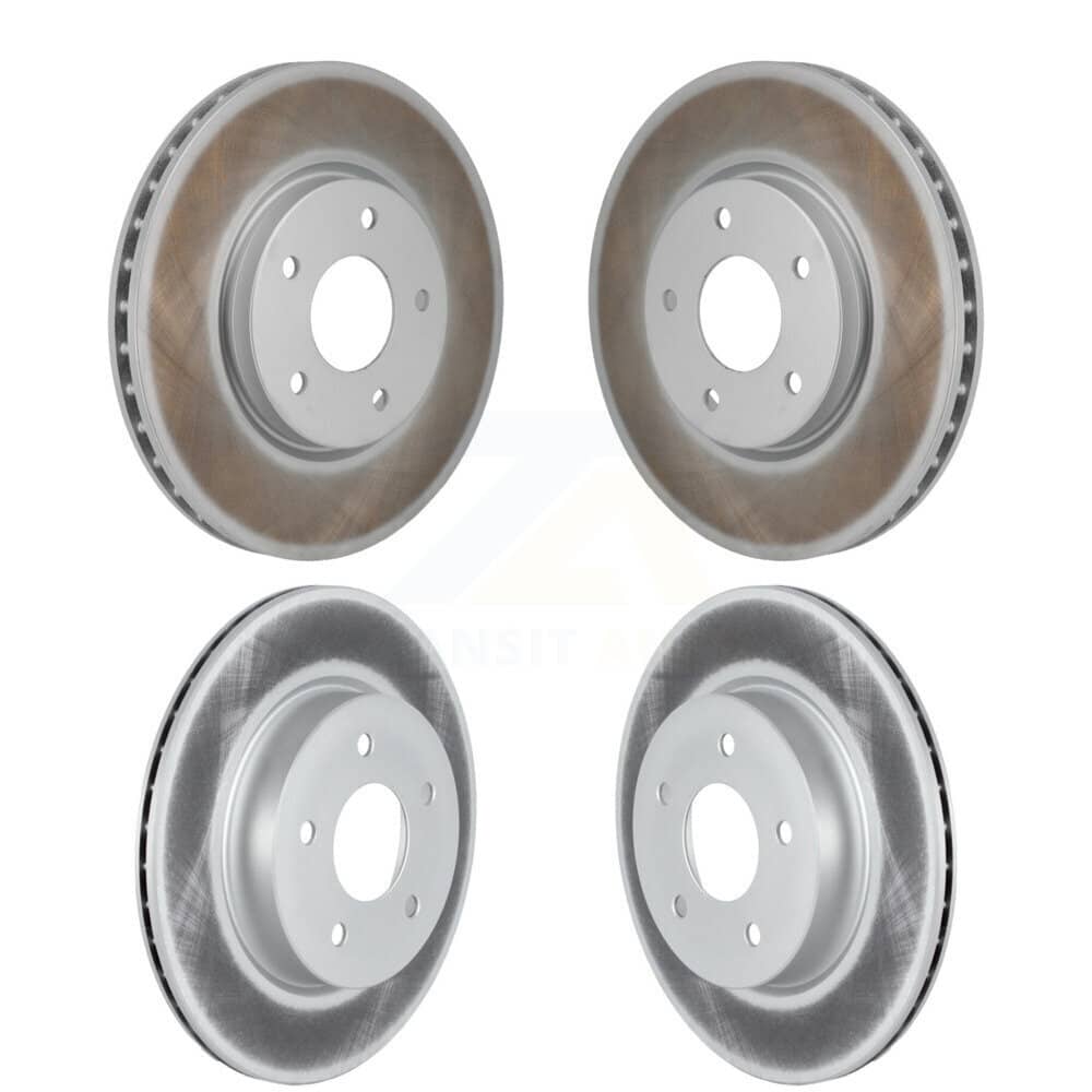 Genius - KG-101925 - Front and Rear Disc Brake Rotor Kits