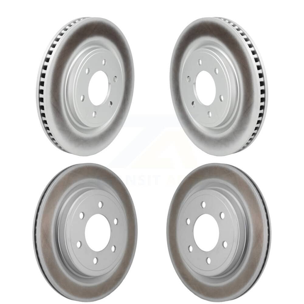 Genius - KG-102086 - Front and Rear Disc Brake Rotor Kits