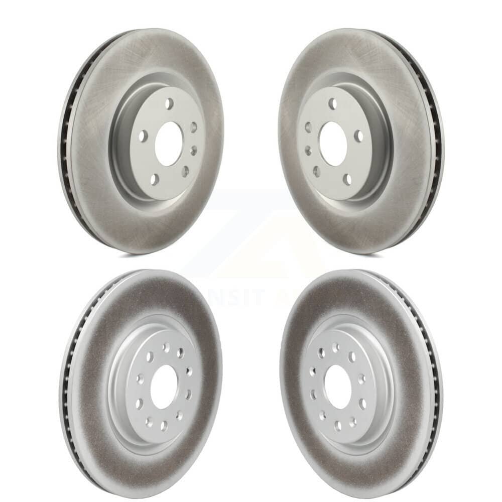 Genius - KG-102091 - Front and Rear Disc Brake Rotor Kits