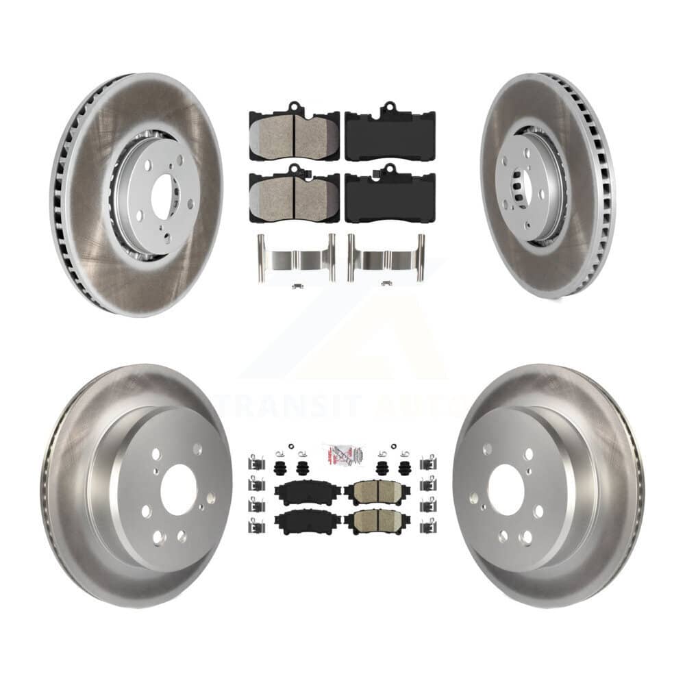 Transit Auto - KGA-100008 - Front and Rear Disc Brake Kits