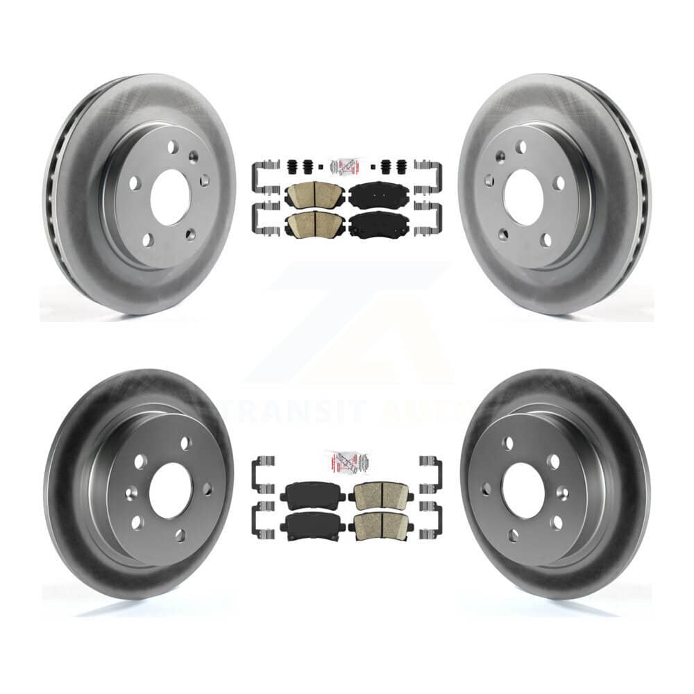 Transit Auto - KGA-101316 - Front and Rear Disc Brake Kits