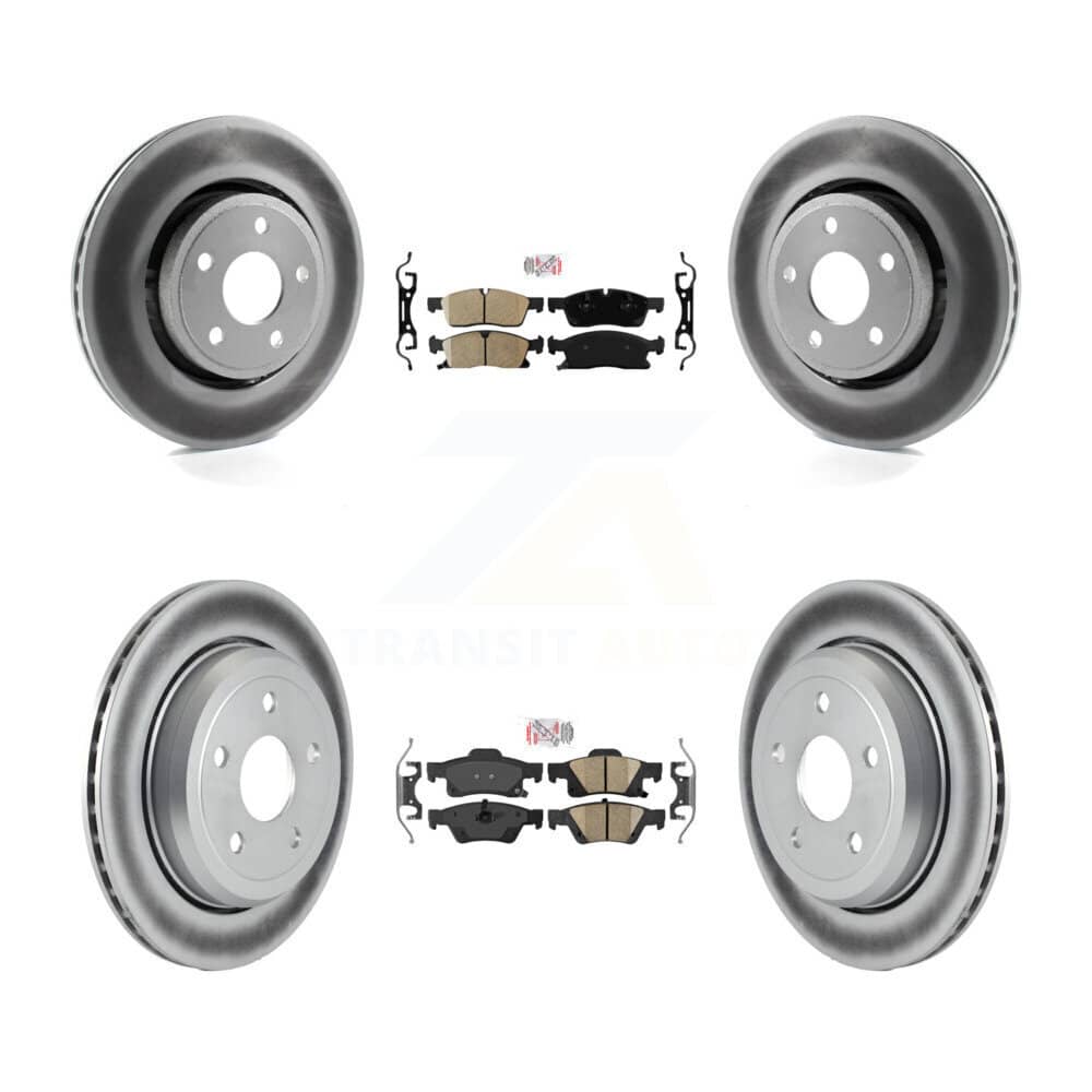 Transit Auto - KGA-101378 - Front and Rear Disc Brake Kits
