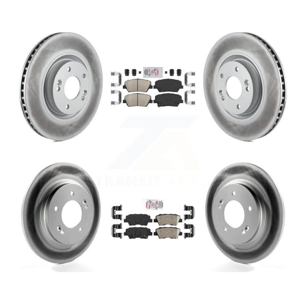 Transit Auto - KGA-101421 - Front and Rear Disc Brake Kits