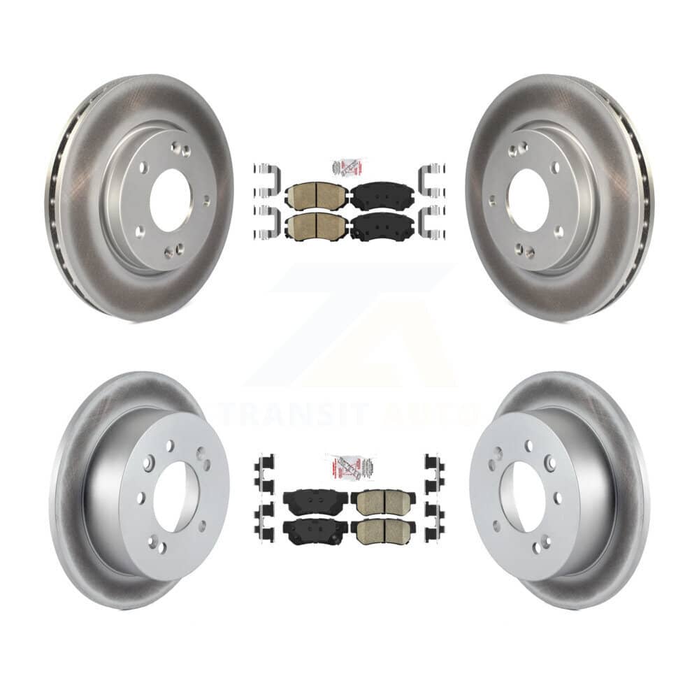 Transit Auto - KGA-101436 - Front and Rear Disc Brake Kits