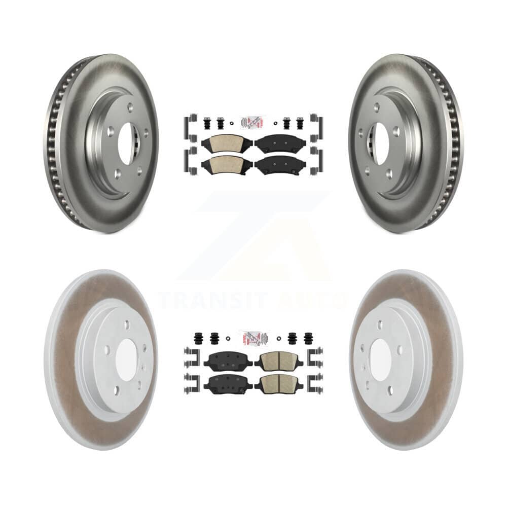 Transit Auto - KGA-101443 - Front and Rear Disc Brake Kits