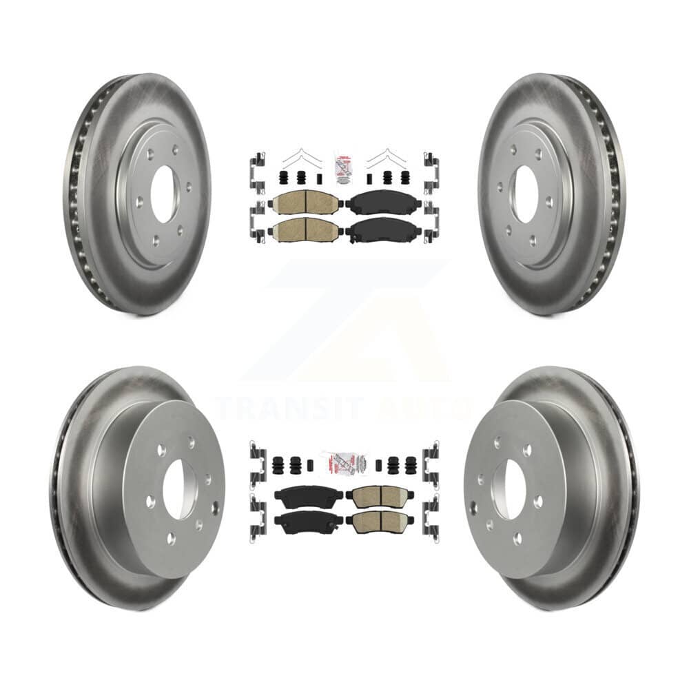 Transit Auto - KGA-101500 - Front and Rear Disc Brake Kits