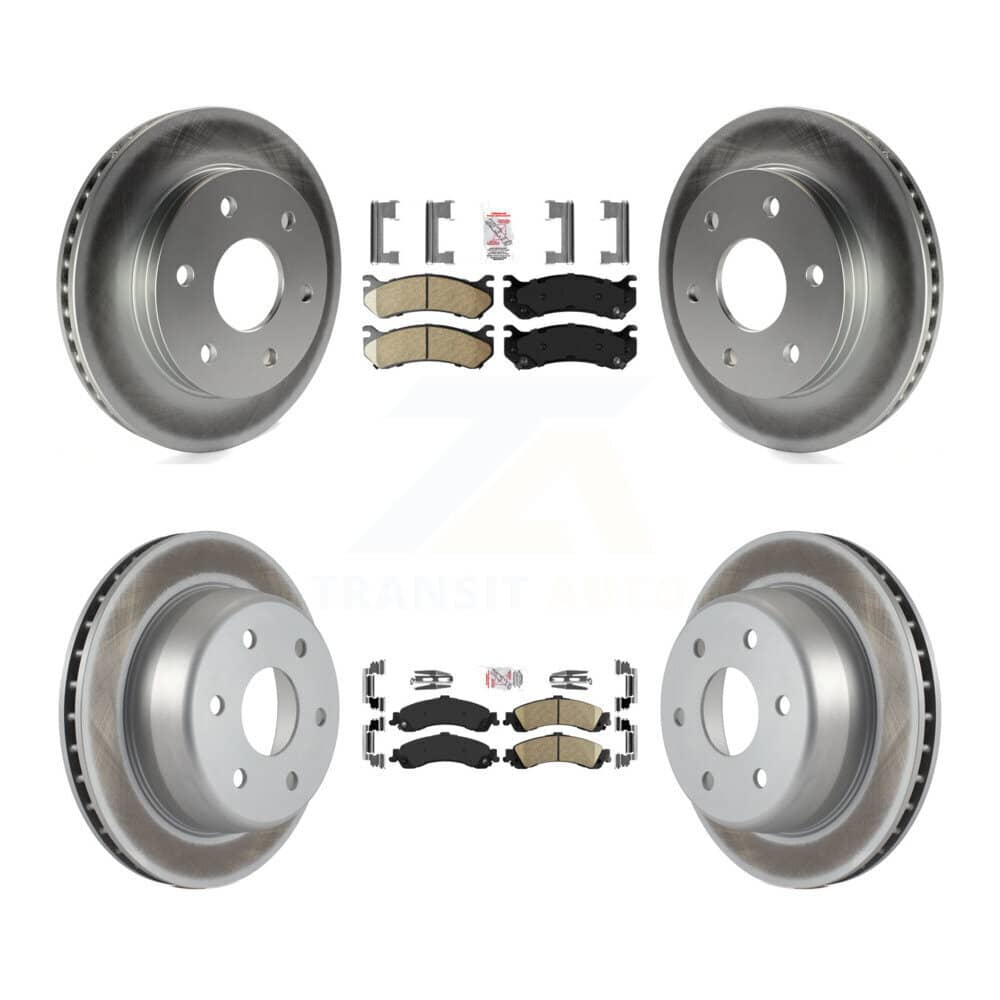 Transit Auto - KGA-101516 - Front and Rear Disc Brake Kits