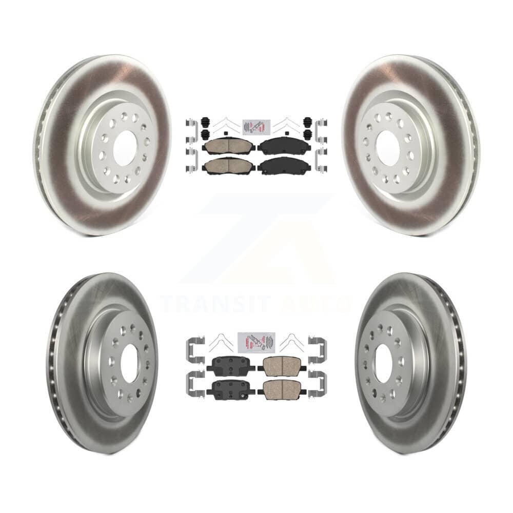 Transit Auto - KGA-101607 - Front and Rear Disc Brake Kits