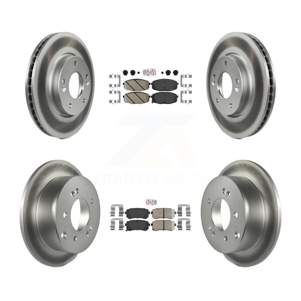 Transit Auto - KGA-101637 - Front and Rear Disc Brake Kits