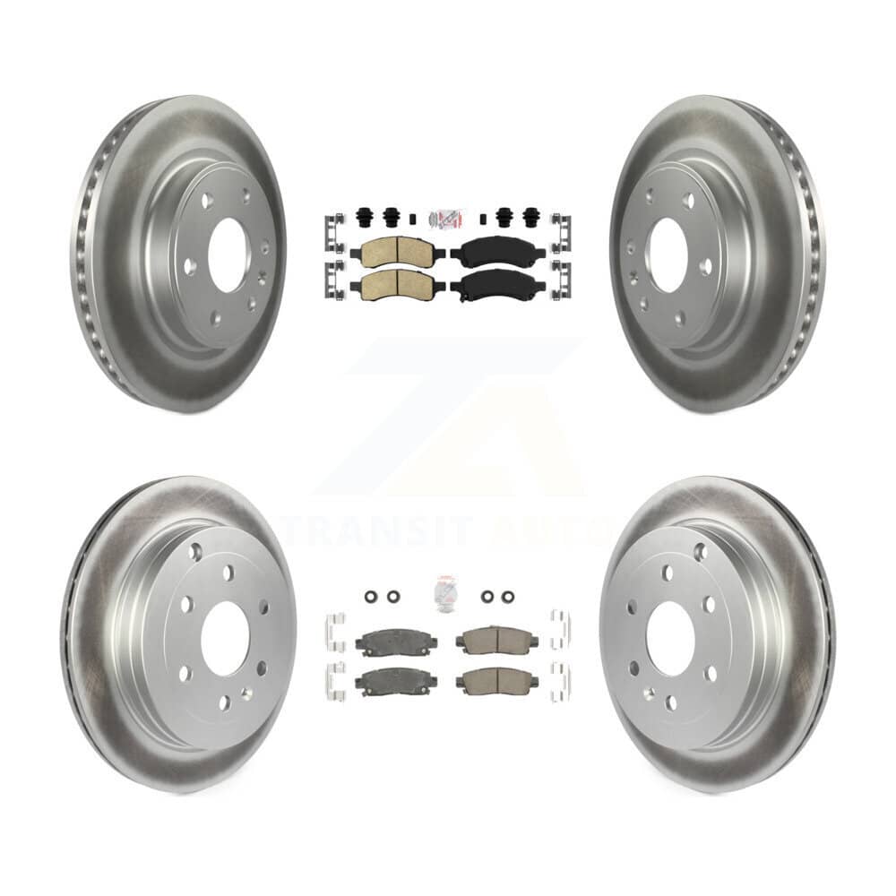 Transit Auto - KGA-102081 - Front and Rear Disc Brake Kits