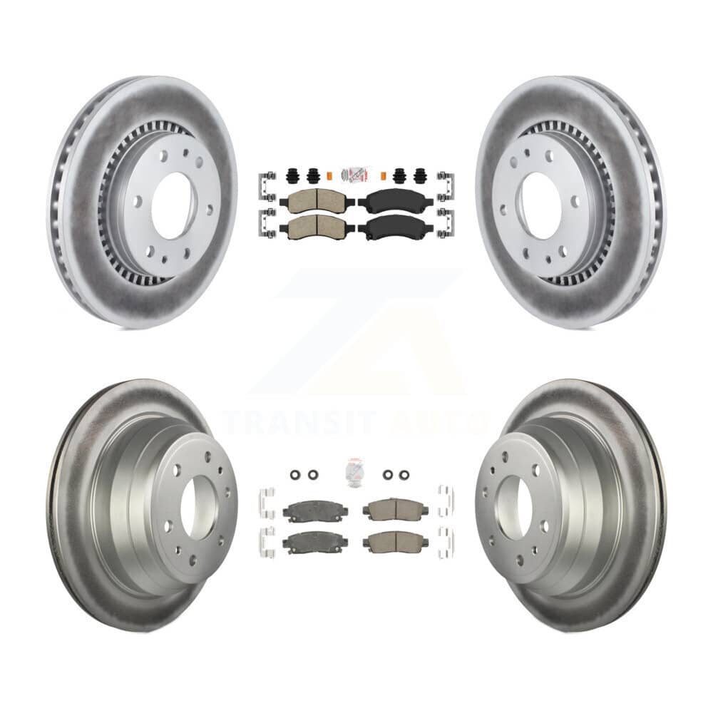 Transit Auto - KGA-102093 - Front and Rear Disc Brake Kits