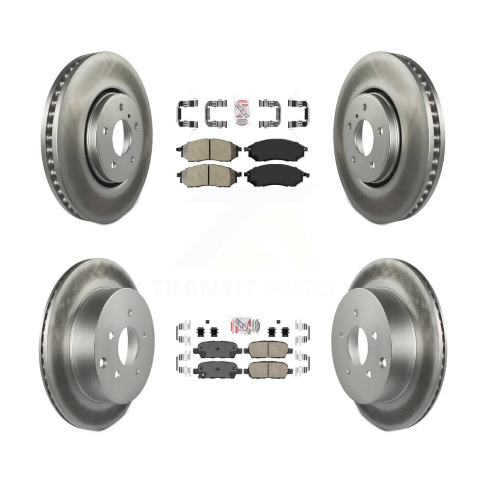 Transit Auto - KGA-102126 - Front and Rear Disc Brake Kits