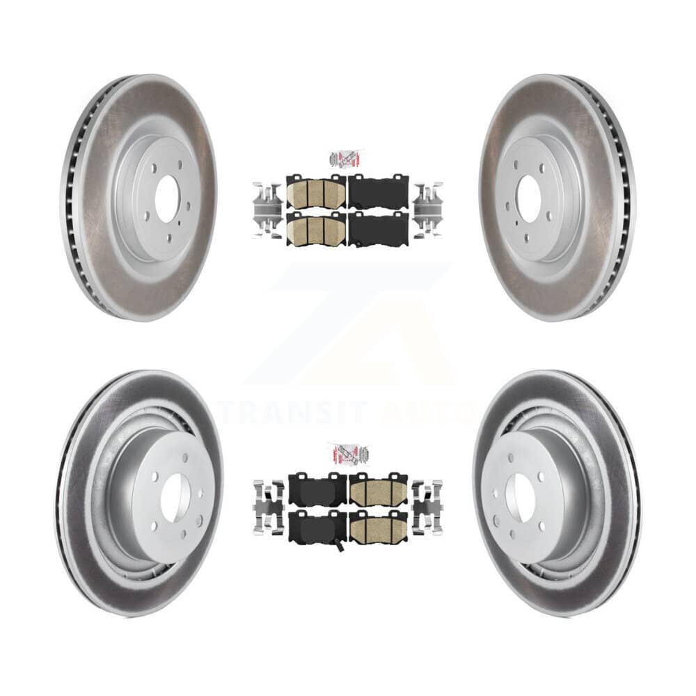 Transit Auto - KGA-102144 - Front and Rear Disc Brake Kits