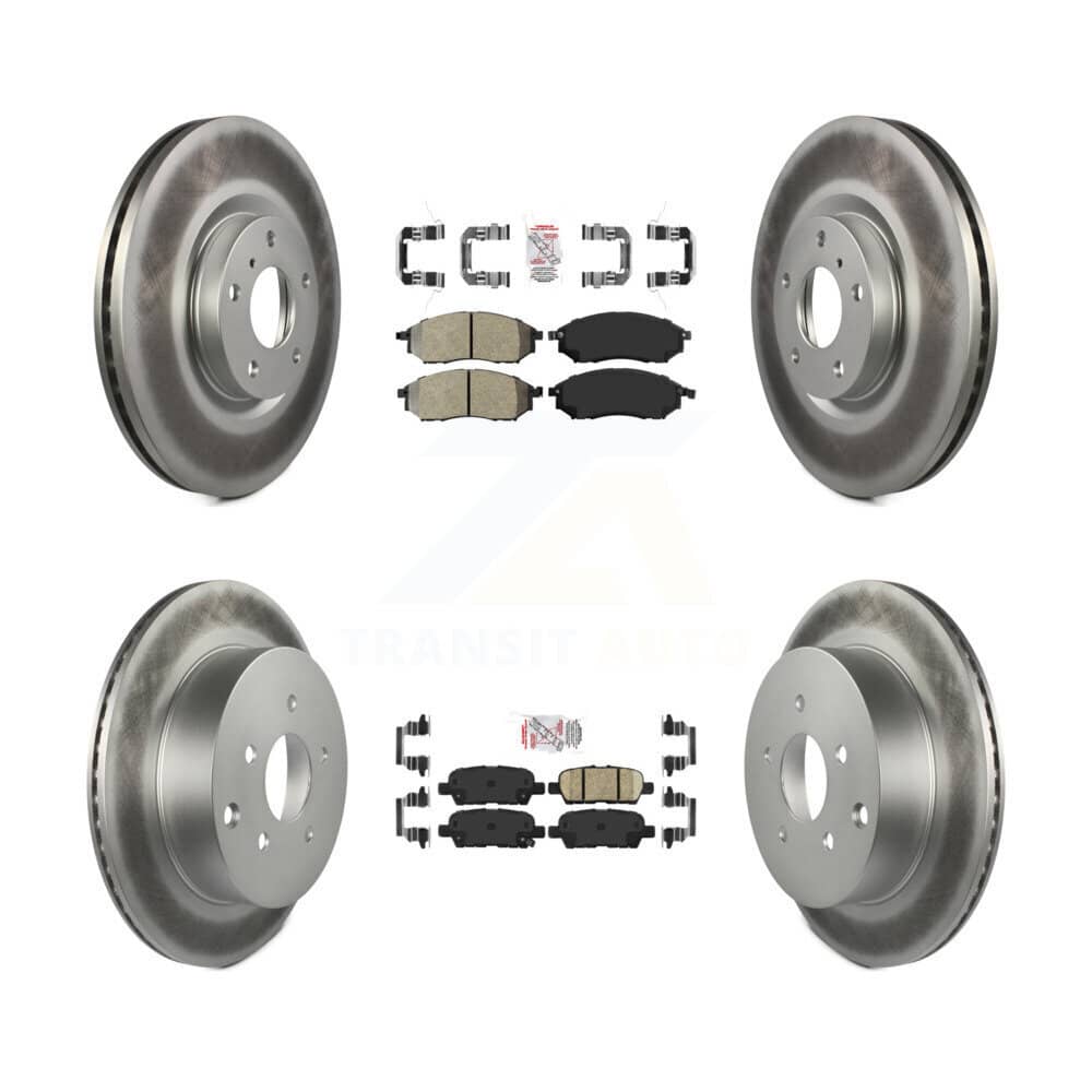 Transit Auto - KGA-102185 - Front and Rear Disc Brake Kits