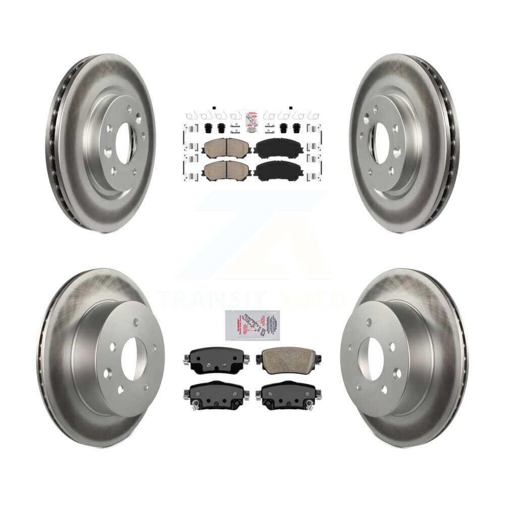 Transit Auto - KGA-102219 - Front and Rear Disc Brake Kits