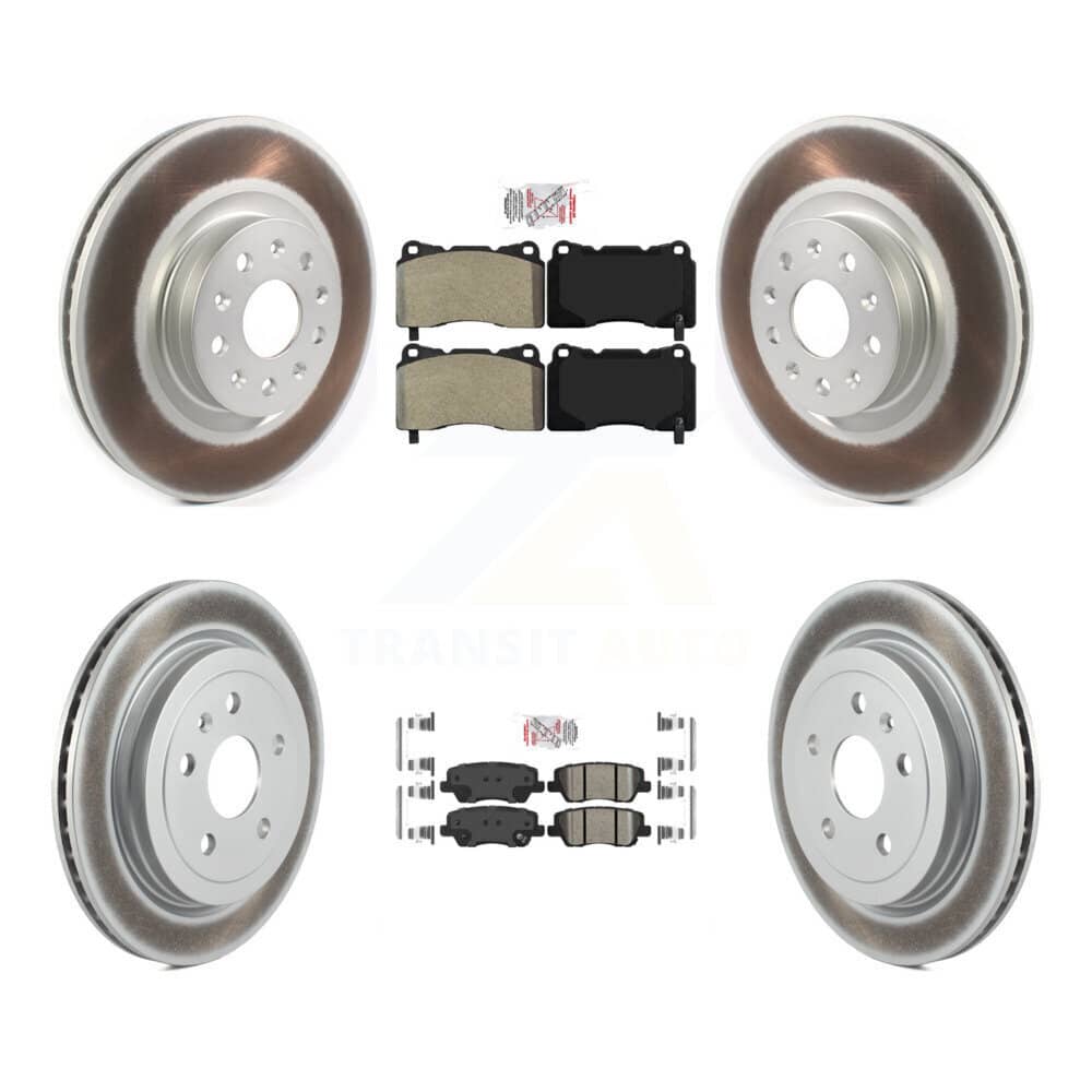 Transit Auto - KGA-102305 - Front and Rear Disc Brake Kits