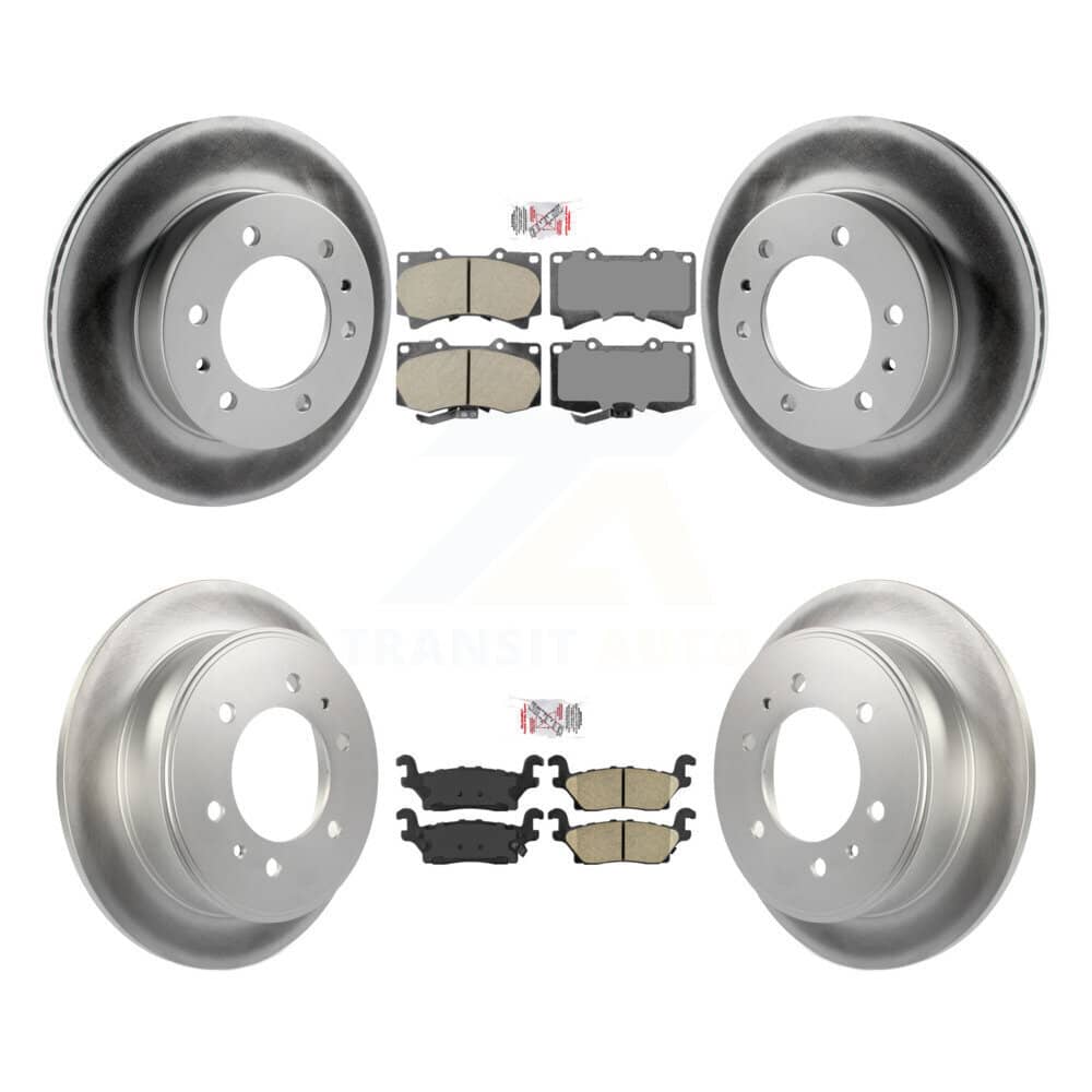 Transit Auto - KGA-102389 - Front and Rear Disc Brake Kits