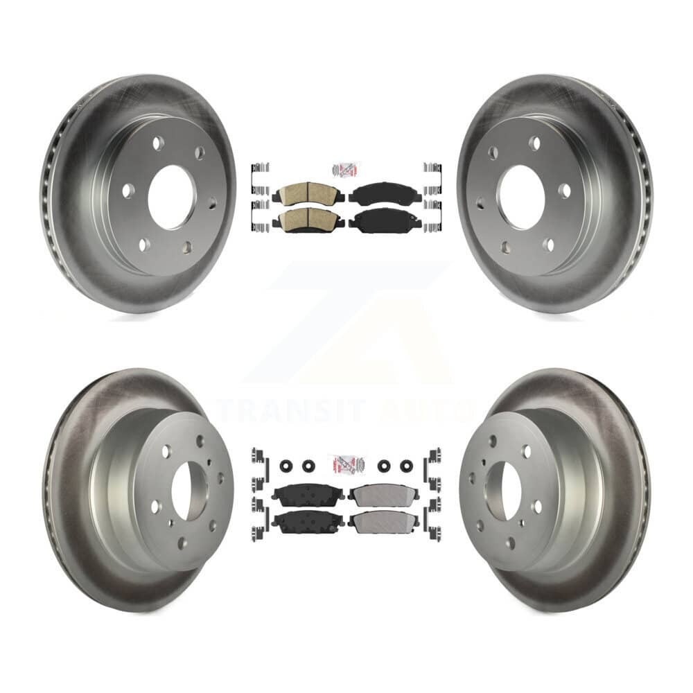 Transit Auto - KGA-102402 - Front and Rear Disc Brake Kits