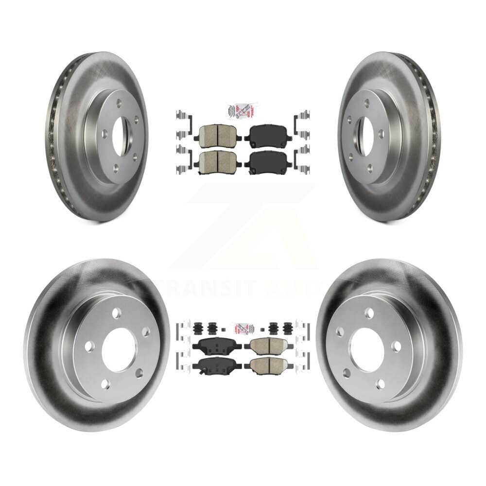 Transit Auto - KGA-102687 - Front and Rear Disc Brake Kits