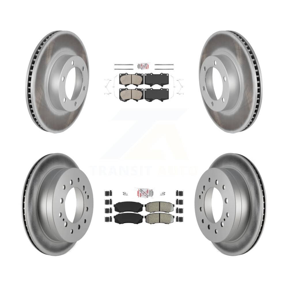 Transit Auto - KGA-102716 - Front and Rear Disc Brake Kits