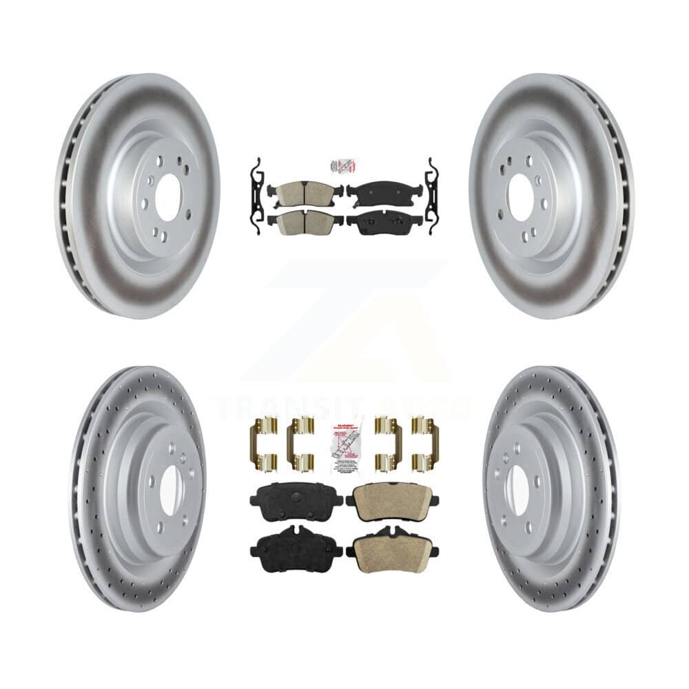 Transit Auto - KGA-103145 - Front and Rear Disc Brake Kits
