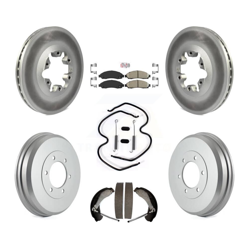 Transit Auto - KGA-104196 - Front and Rear Disc Brake Kits