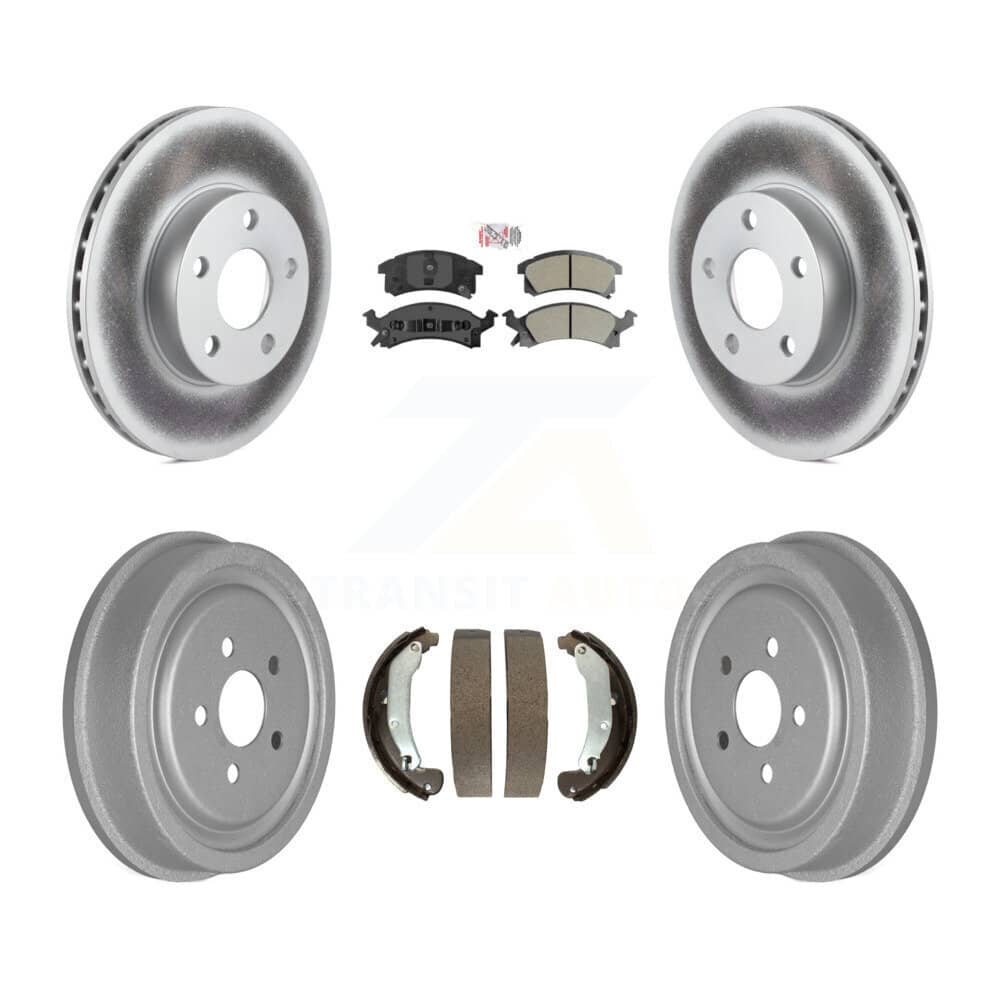 Transit Auto - KGA-104302 - Front and Rear Disc Brake Kits