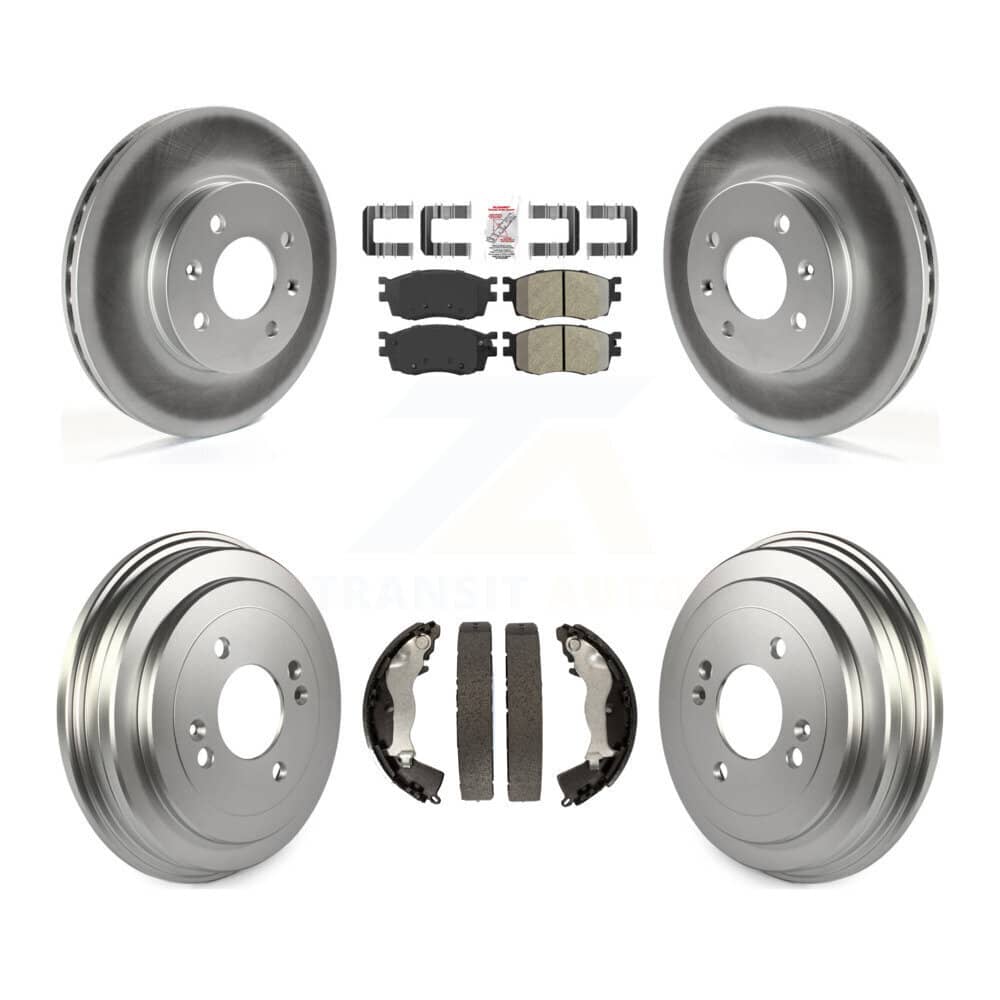 Transit Auto - KGA-104355 - Front and Rear Disc Brake Kits