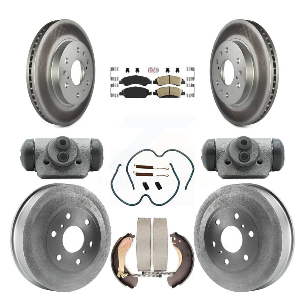 Transit Auto - KGA-104507 - Front and Rear Disc Brake Kits