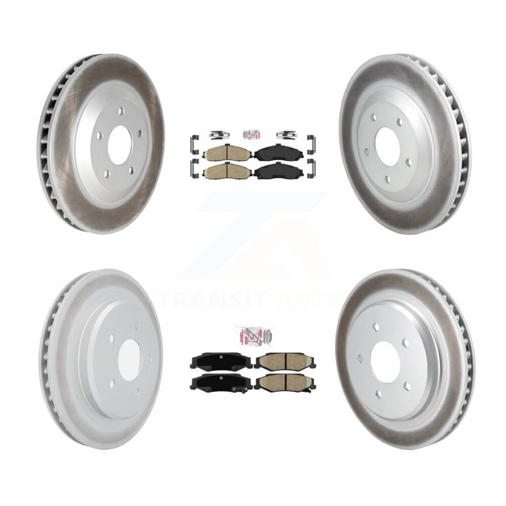 Transit Auto - KGA-104582 - Front and Rear Disc Brake Kits