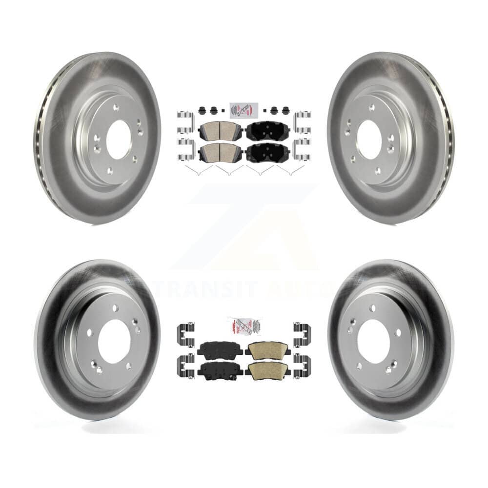 Transit Auto - KGA-104810 - Front and Rear Disc Brake Kits