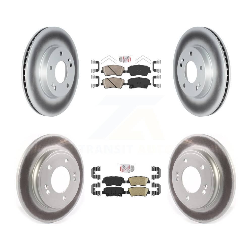 Transit Auto - KGA-104811 - Front and Rear Disc Brake Kits
