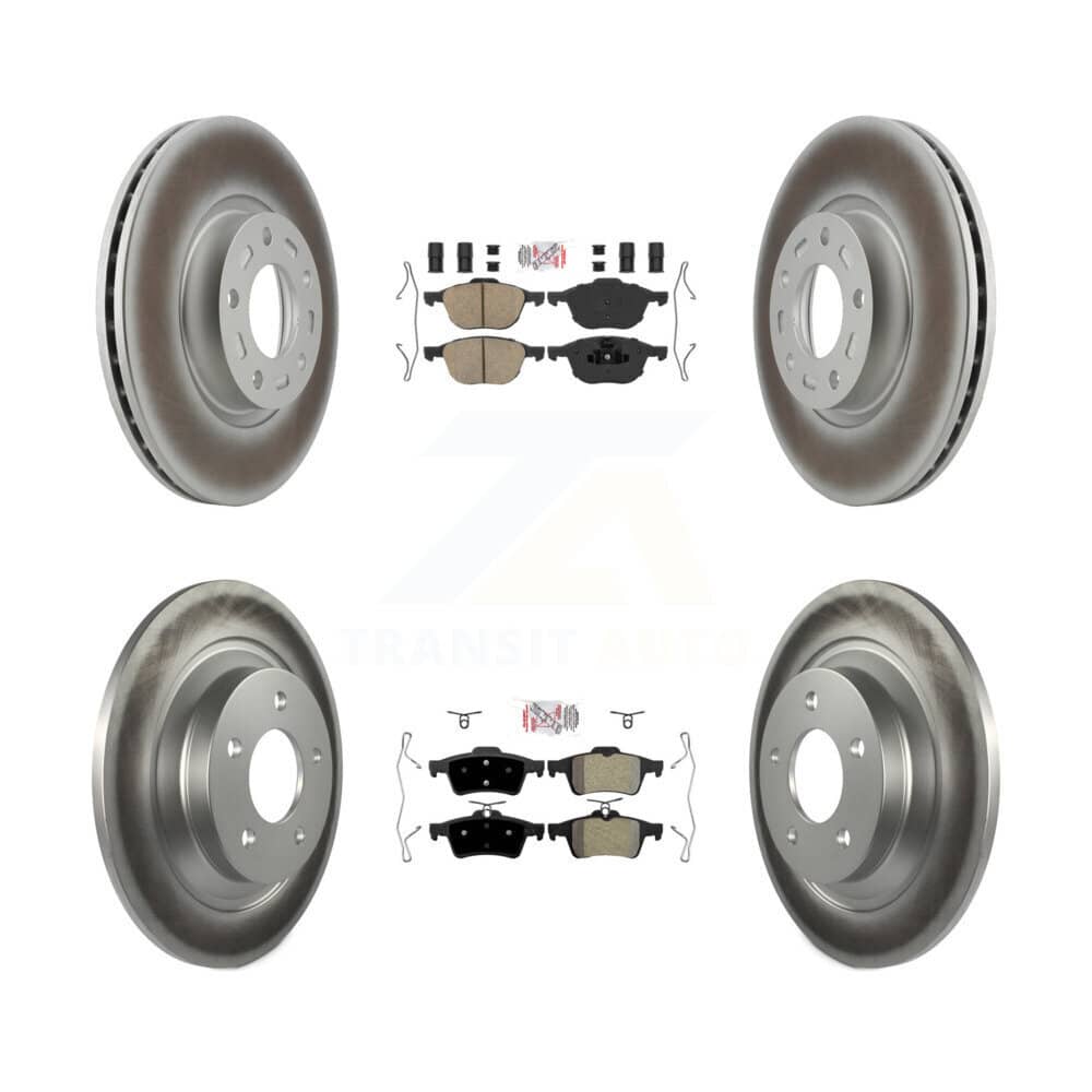 Transit Auto - KGA-104839 - Front and Rear Disc Brake Kits