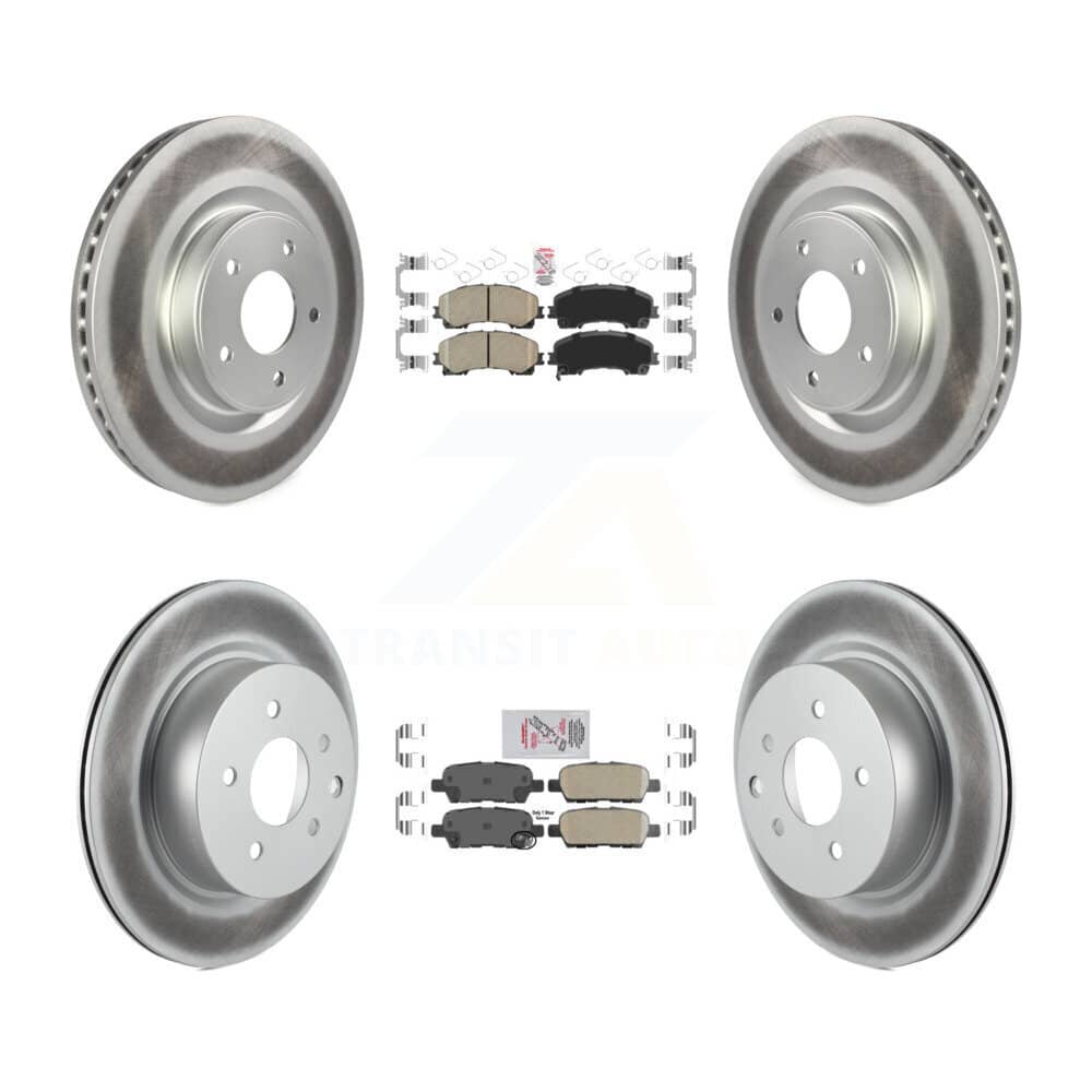 Transit Auto - KGA-104915 - Front and Rear Disc Brake Kits
