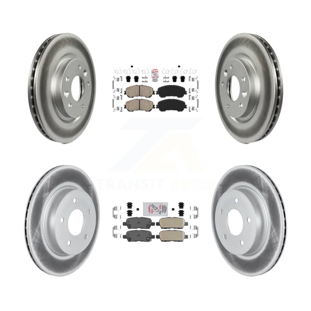 Transit Auto - KGA-104929 - Front and Rear Disc Brake Kits