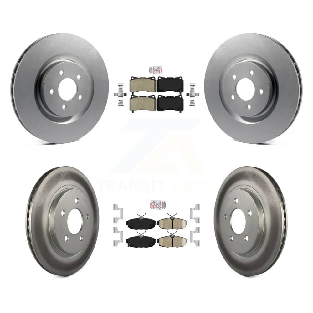 Transit Auto - KGA-105065 - Front and Rear Disc Brake Kits