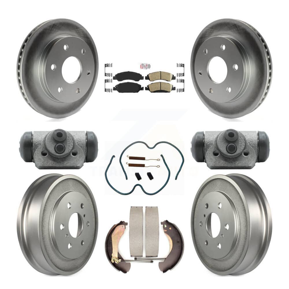 Transit Auto - KGA-105551 - Front and Rear Disc Brake Kits
