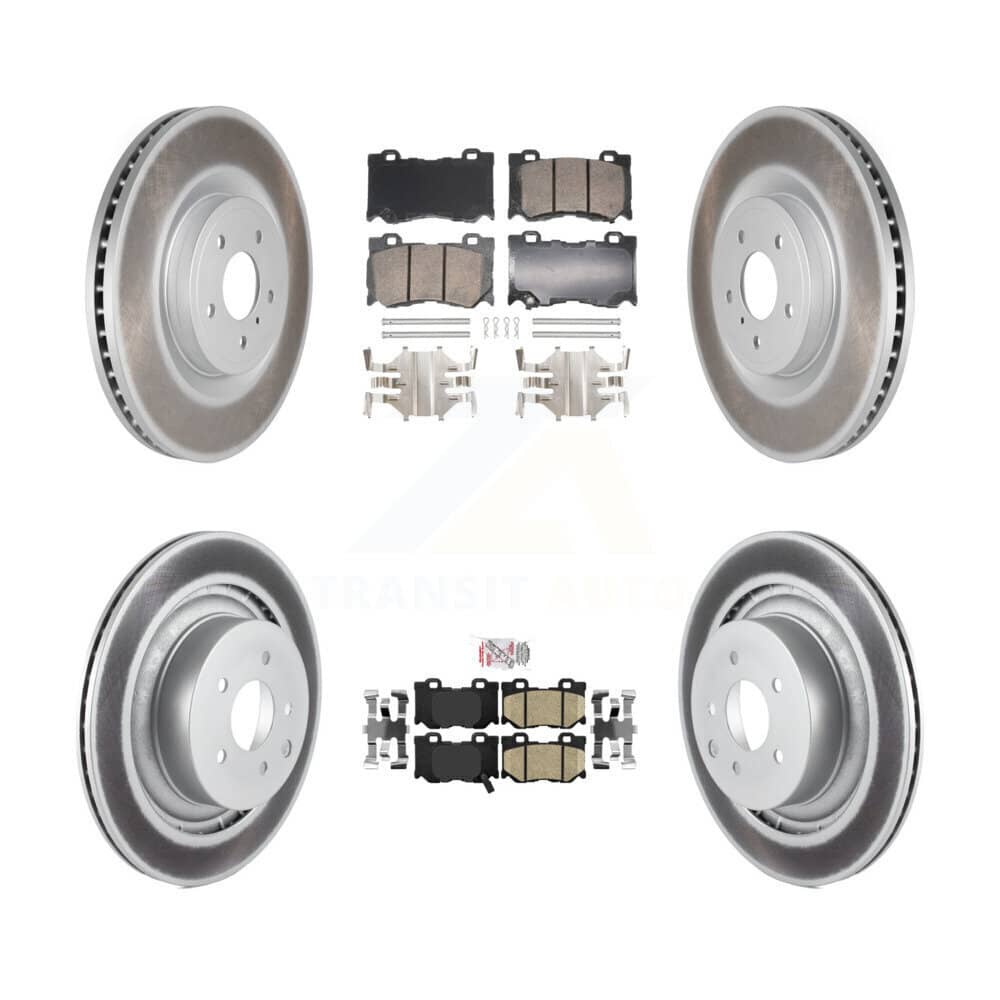 Transit Auto - KGA-105646 - Front and Rear Disc Brake Kits