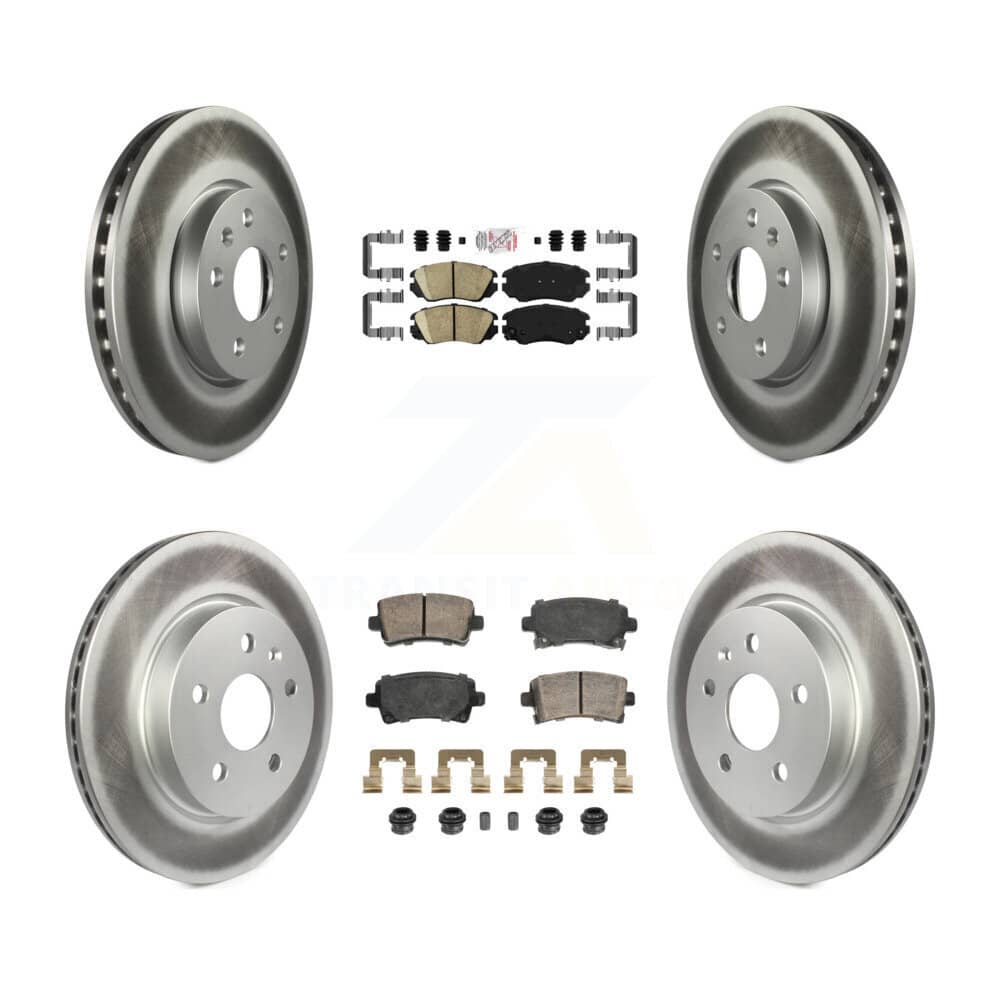 Transit Auto - KGA-105650 - Front and Rear Disc Brake Kits