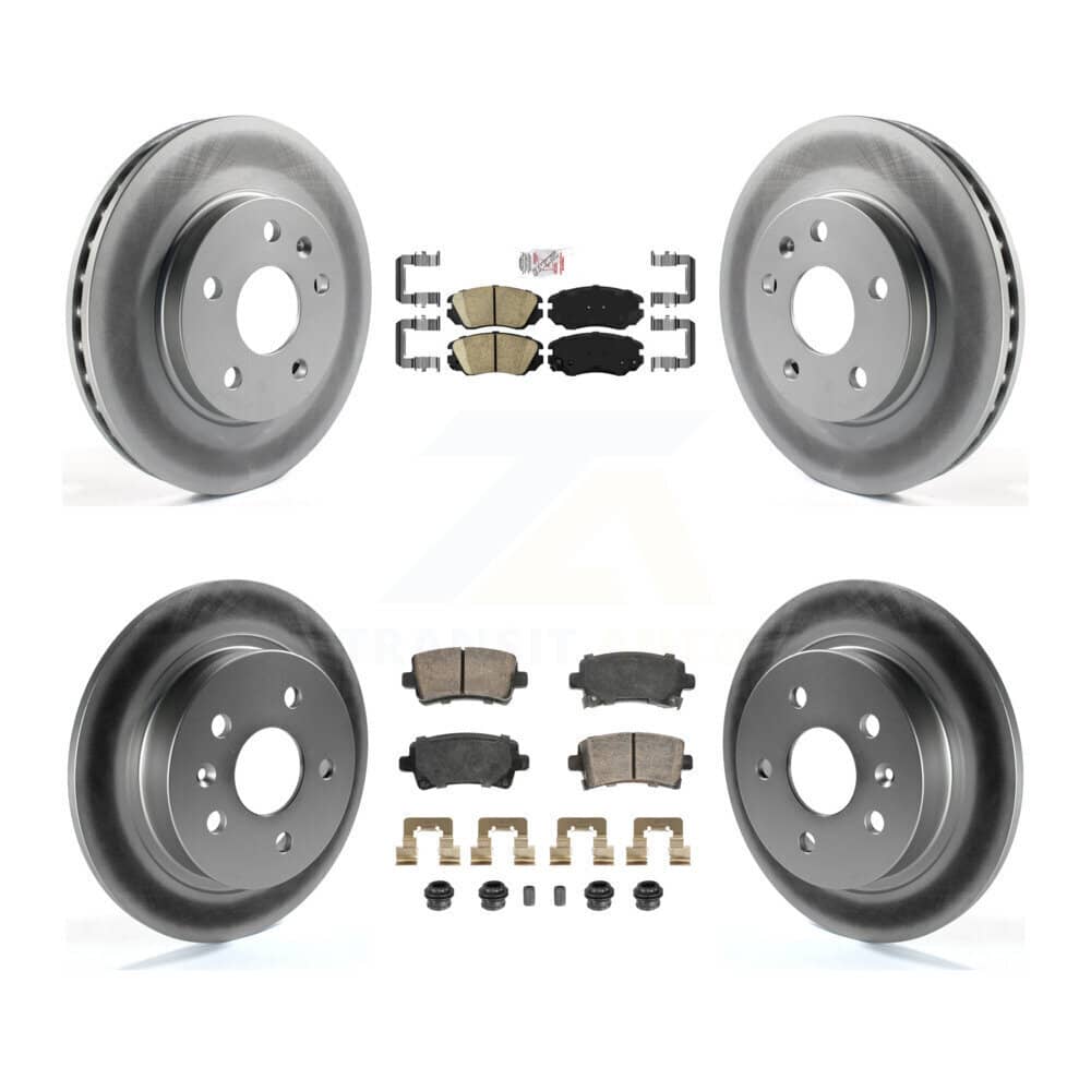 Transit Auto - KGA-105651 - Front and Rear Disc Brake Kits