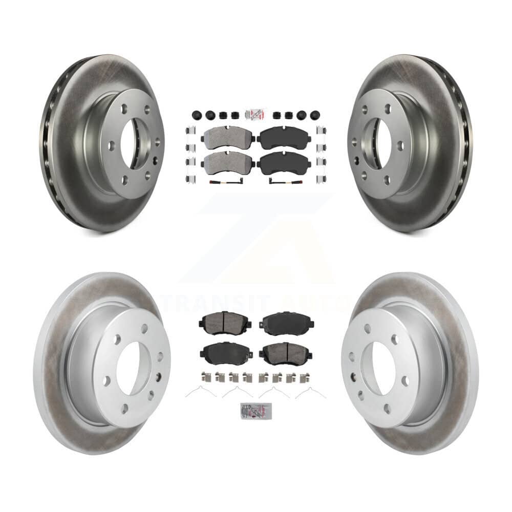 Transit Auto - KGA-105711 - Front and Rear Disc Brake Kits