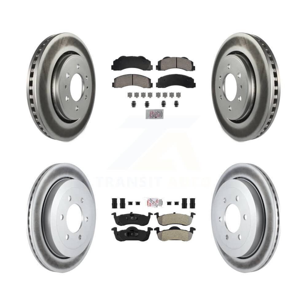 Transit Auto - KGA-105814 - Front and Rear Disc Brake Kits
