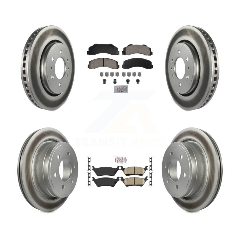 Transit Auto - KGA-105836 - Front and Rear Disc Brake Kits