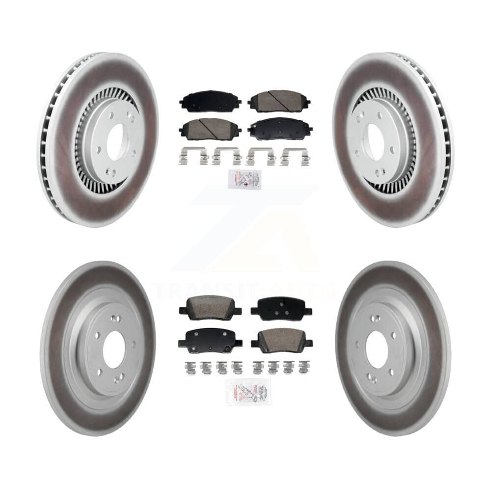 Transit Auto - KGA-106069 - Front and Rear Disc Brake Kits
