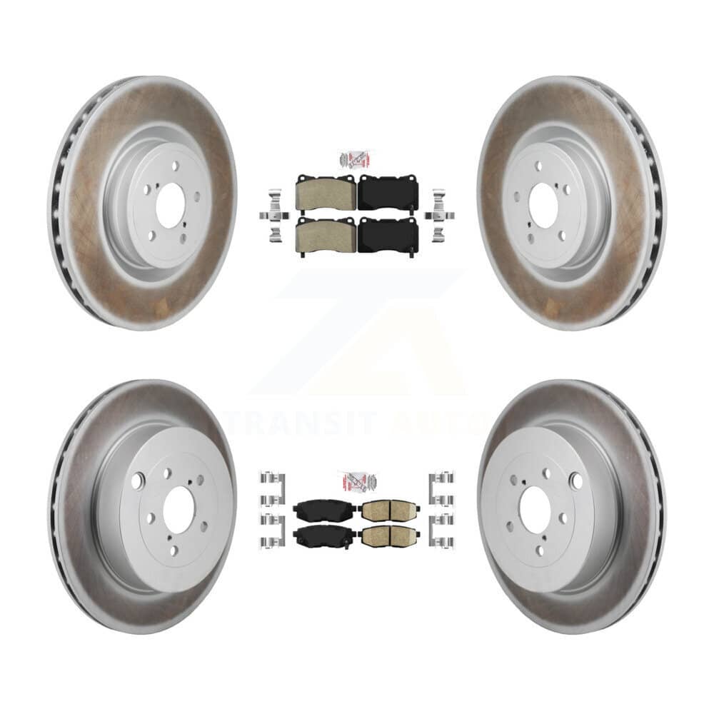 Transit Auto - KGA-106125 - Front and Rear Disc Brake Kits