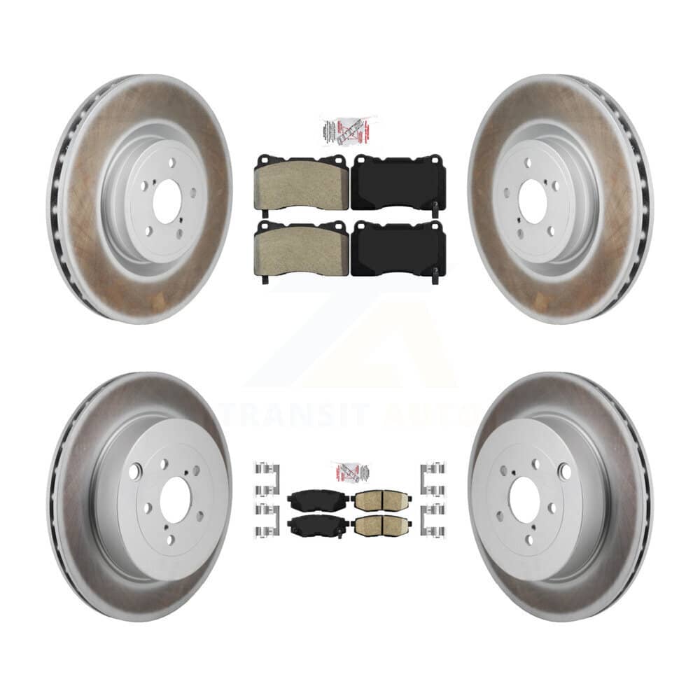 Transit Auto - KGA-106126 - Front and Rear Disc Brake Kits