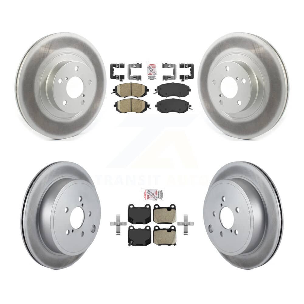Transit Auto - KGA-106127 - Front and Rear Disc Brake Kits