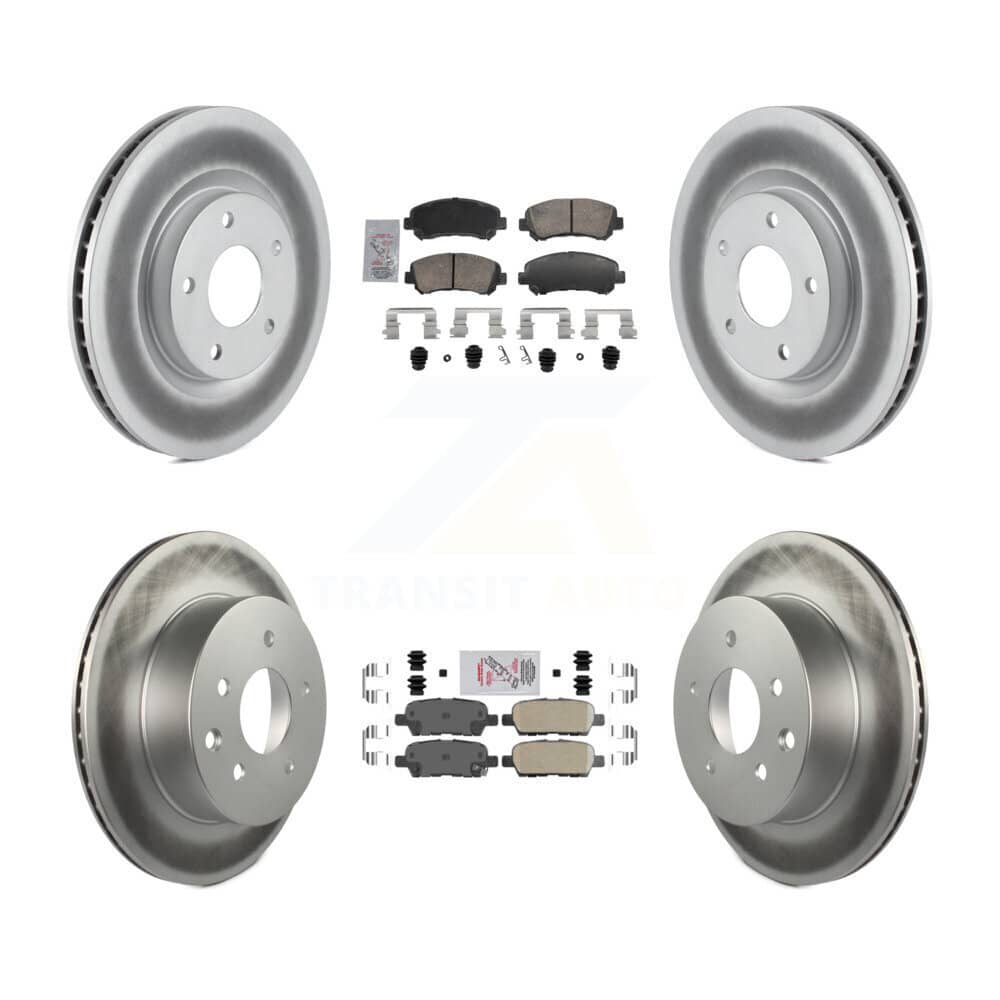 Transit Auto - KGA-106153 - Front and Rear Disc Brake Kits