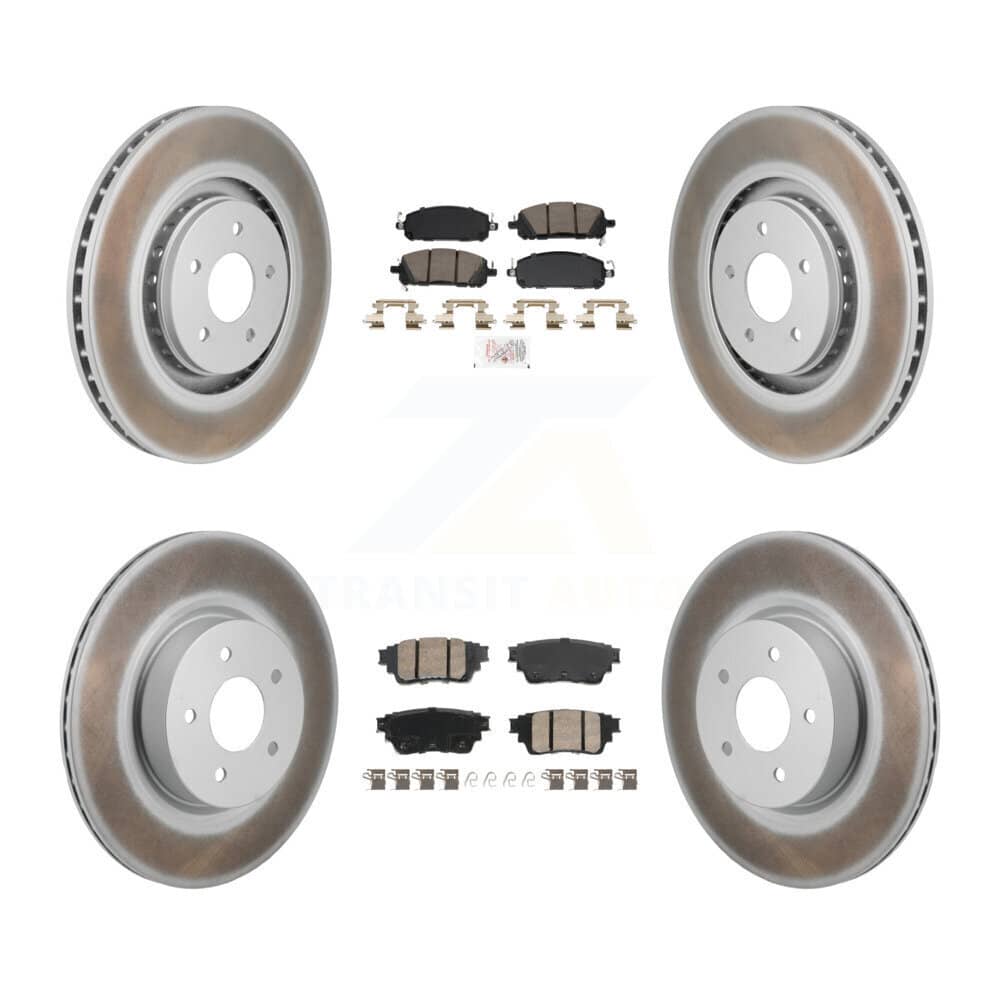 Transit Auto - KGA-106185 - Front and Rear Disc Brake Kits