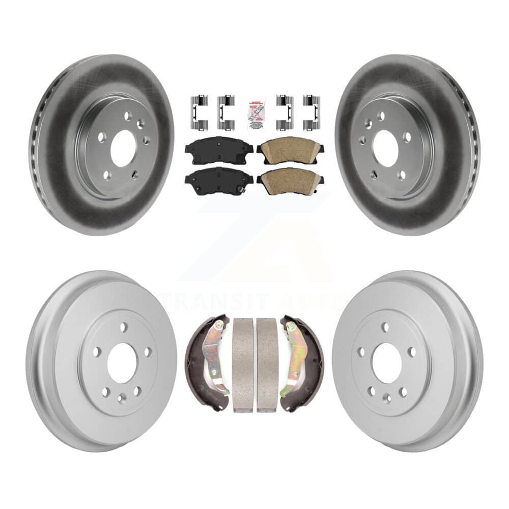 Transit Auto - KGA-106311 - Front and Rear Disc Brake Kits